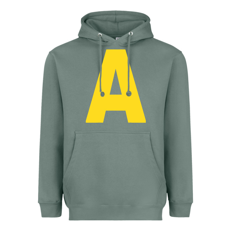Letter A Chipmunk Christmas Heavyweight Hoodie by artisFamous | Teevron