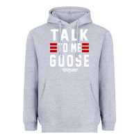 Heather Grey top gun talk to me goose distressed Heavyweight Hoodie - artisFamous