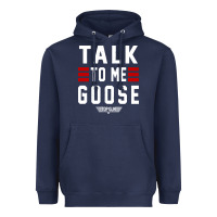 Navy top gun talk to me goose distressed Heavyweight Hoodie - artisFamous