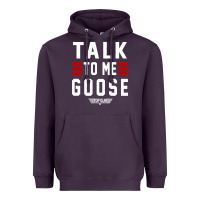 Plum top gun talk to me goose distressed Heavyweight Hoodie - artisFamous