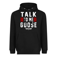Black top gun talk to me goose distressed Heavyweight Hoodie - artisFamous