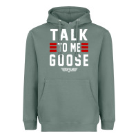 Sage top gun talk to me goose distressed Heavyweight Hoodie - artisFamous