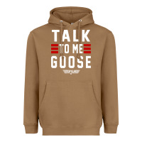 Toasted Coconut top gun talk to me goose distressed Heavyweight Hoodie - artisFamous