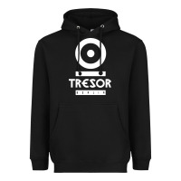 Black tresor Heavyweight Hoodie - artisFamous