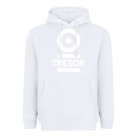 White tresor Heavyweight Hoodie - artisFamous