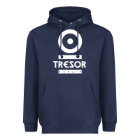 Navy tresor Heavyweight Hoodie - artisFamous