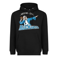 Black vatican city hailmarys Heavyweight Hoodie - artisFamous