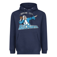 Navy vatican city hailmarys Heavyweight Hoodie - artisFamous