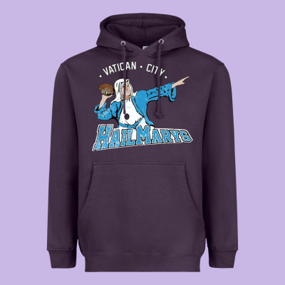 Vatican City Hailmarys Heavyweight Hoodie Designed By Artisfamous
