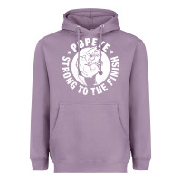 Lavender strong to the finish Heavyweight Hoodie - artisFamous