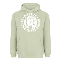 Matcha strong to the finish Heavyweight Hoodie - artisFamous