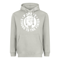 Moon Dust strong to the finish Heavyweight Hoodie - artisFamous