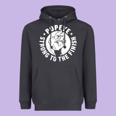 Strong To The Finish Heavyweight Hoodie Designed By Artisfamous
