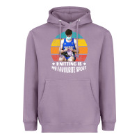 Lavender tom daley knitting is my favourite sport  3 Heavyweight Hoodie - artisFamous