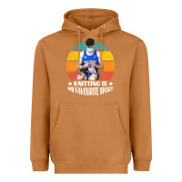 Meerkat tom daley knitting is my favourite sport  3 Heavyweight Hoodie - artisFamous