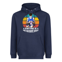 Tom Daley Knitting Is My Favourite Sport  3 Heavyweight Hoodie | Teevron
