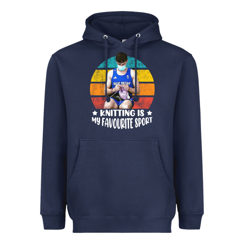 Tom Daley Knitting Is My Favourite Sport  3 Heavyweight Hoodie by artisFamous | Teevron