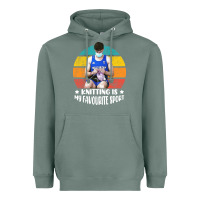 Sage tom daley knitting is my favourite sport  3 Heavyweight Hoodie - artisFamous