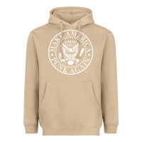 Mushroom funny make america punk again vintage rock seal Heavyweight Hoodie - artisFamous
