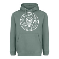 Sage funny make america punk again vintage rock seal Heavyweight Hoodie - artisFamous