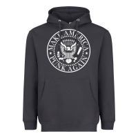 Smoke funny make america punk again vintage rock seal Heavyweight Hoodie - artisFamous