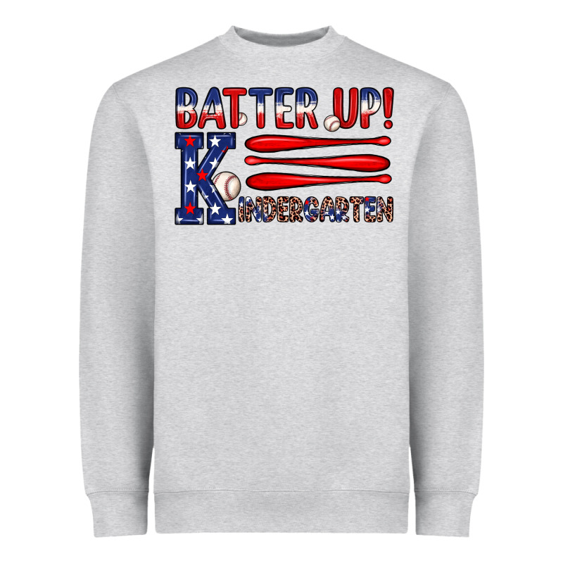 Patriotic Baseball Kindergarten Theme Heavyweight Sweatshirt by JahusDesignShop | Teevron