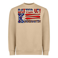 Mushroom patriotic baseball kindergarten theme Heavyweight Sweatshirt - JahusDesignShop