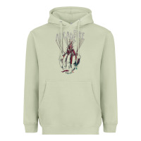 Matcha arcade fire hand Heavyweight Hoodie - artisFamous