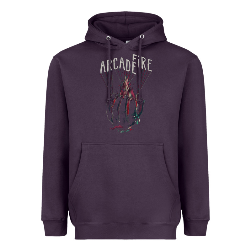 Arcade Fire Hand Heavyweight Hoodie by artisFamous | Teevron