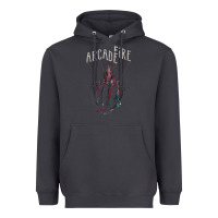 Smoke arcade fire hand Heavyweight Hoodie - artisFamous