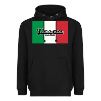 Black vespa motorcycle Heavyweight Hoodie - artisFamous