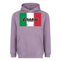 Lavender vespa motorcycle Heavyweight Hoodie - artisFamous