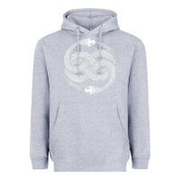 Heather Grey auryn neverending story Heavyweight Hoodie - artisFamous
