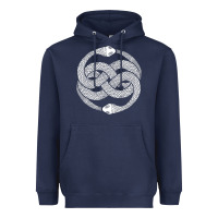 Navy auryn neverending story Heavyweight Hoodie - artisFamous