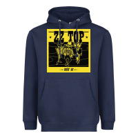 Navy zz top  goin  50 Heavyweight Hoodie - artisFamous