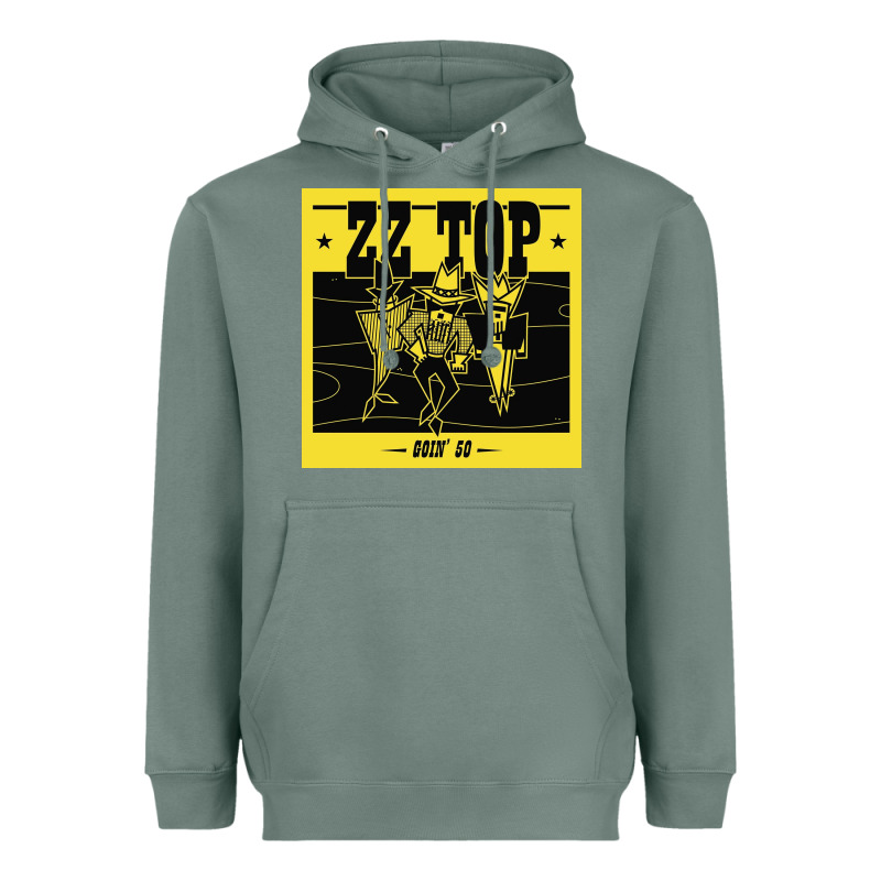 Zz Top  Goin  50 Heavyweight Hoodie by artisFamous | Teevron