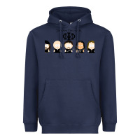 Navy Dream Theater Heavyweight Hoodie - artisFamous