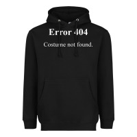 Black 404 costume not found in white version Heavyweight Hoodie - artisFamous