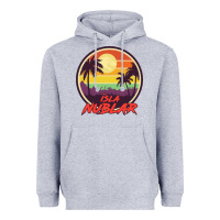 Heather Grey isla nublar holiday Heavyweight Hoodie - artisFamous