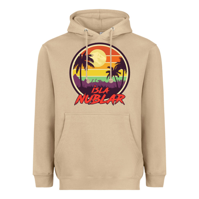 Isla Nublar Holiday Heavyweight Hoodie by artisFamous | Teevron
