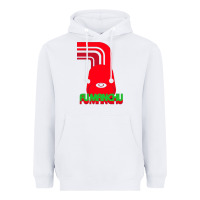 White fu manchu Heavyweight Hoodie - artisFamous