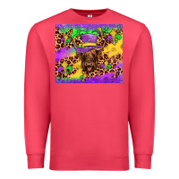 Cardinal highland cow mardi gras tumbler Premium Sweatshirt - JahusDesignShop