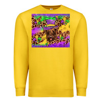 Lemon highland cow mardi gras tumbler Premium Sweatshirt - JahusDesignShop