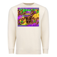 Sandshell highland cow mardi gras tumbler Premium Sweatshirt - JahusDesignShop