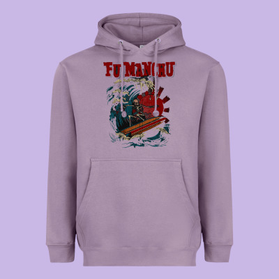 Fu Manchu Heavyweight Hoodie Designed By Artisfamous
