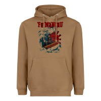 Toasted Coconut fu manchu Heavyweight Hoodie - artisFamous