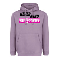 Lavender Never Mind the Buzzcocks Heavyweight Hoodie - artisFamous