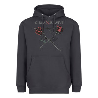 Smoke Circa Survive Heavyweight Hoodie - artisFamous