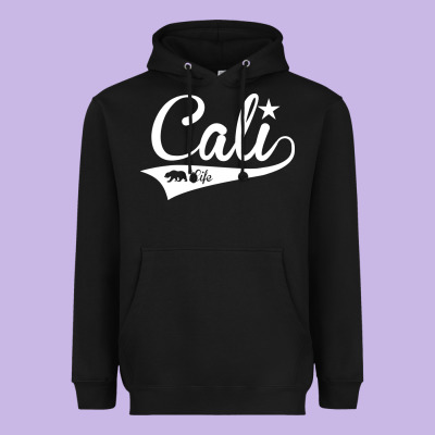 Camo Cali Heavyweight Hoodie Designed By Artisfamous