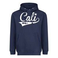 Navy camo cali Heavyweight Hoodie - artisFamous